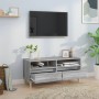 Mueble de TV madera contrachapada gris Sonoma 100x34,5x44,5 cm de vidaXL, Muebles TV - Ref: Foro24-831899, Precio: 63,99 €, D...