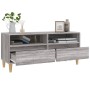 Mueble de TV madera contrachapada gris Sonoma 100x34,5x44,5 cm de vidaXL, Muebles TV - Ref: Foro24-831899, Precio: 63,99 €, D...