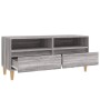 Mueble de TV madera contrachapada gris Sonoma 100x34,5x44,5 cm de vidaXL, Muebles TV - Ref: Foro24-831899, Precio: 63,99 €, D...