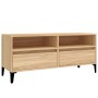 TV-Schrank aus Sonoma-Eichensperrholz, 100 x 34,5 x 44,5 cm von vidaXL, TV-Möbel - Ref: Foro24-831904, Preis: 77,72 €, Rabatt: %