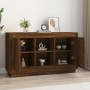 Oak brown plywood sideboard 102x35x60 cm by vidaXL, Sideboards - Ref: Foro24-831884, Price: 90,75 €, Discount: %