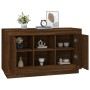 Oak brown plywood sideboard 102x35x60 cm by vidaXL, Sideboards - Ref: Foro24-831884, Price: 90,75 €, Discount: %