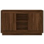 Aparador madera contrachapada marrón roble 102x35x60 cm de vidaXL, Aparadores - Ref: Foro24-831884, Precio: 90,75 €, Descuent...