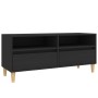 Mueble de TV madera contrachapada negro 100x34,5x44,5 cm de vidaXL, Muebles TV - Ref: Foro24-831894, Precio: 73,27 €, Descuen...