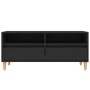 Mueble de TV madera contrachapada negro 100x34,5x44,5 cm de vidaXL, Muebles TV - Ref: Foro24-831894, Precio: 73,27 €, Descuen...