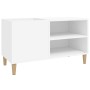 Mueble para discos madera contrachapada blanco 84,5x38x48 cm de vidaXL, Almacenamiento para CD y DVD - Ref: Foro24-831941, Pr...