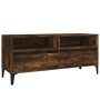 Smoked oak plywood TV cabinet 100x34.5x44.5cm by vidaXL, TV Furniture - Ref: Foro24-831906, Price: 72,02 €, Discount: %