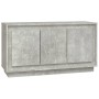 Aparador de madera contrachapada gris hormigón 102x35x55 cm de vidaXL, Aparadores - Ref: Foro24-831889, Precio: 104,35 €, Des...