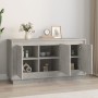 Concrete gray plywood sideboard 102x35x55 cm by vidaXL, Sideboards - Ref: Foro24-831889, Price: 104,35 €, Discount: %