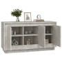 Aparador de madera contrachapada gris hormigón 102x35x55 cm de vidaXL, Aparadores - Ref: Foro24-831889, Precio: 104,35 €, Des...