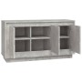 Aparador de madera contrachapada gris hormigón 102x35x55 cm de vidaXL, Aparadores - Ref: Foro24-831889, Precio: 104,35 €, Des...