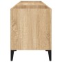 Mueble discos madera contrachapada roble sonoma 121x38x48 cm de vidaXL, Almacenamiento para CD y DVD - Ref: Foro24-831936, Pr...