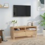 Sonoma oak plywood TV cabinet 100x34.5x44.5 cm by vidaXL, TV Furniture - Ref: Foro24-831896, Price: 81,93 €, Discount: %