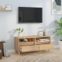 Sonoma oak plywood TV cabinet 100x34.5x44.5 cm by vidaXL, TV Furniture - Ref: Foro24-831896, Price: 81,93 €, Discount: %