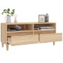 Sonoma oak plywood TV cabinet 100x34.5x44.5 cm by vidaXL, TV Furniture - Ref: Foro24-831896, Price: 81,93 €, Discount: %