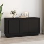 Aparador madera contrachapada negro 102x35x55 cm de vidaXL, Aparadores - Ref: Foro24-831886, Precio: 95,77 €, Descuento: %