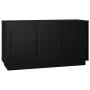 Aparador madera contrachapada negro 102x35x55 cm de vidaXL, Aparadores - Ref: Foro24-831886, Precio: 95,77 €, Descuento: %