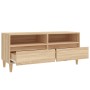 Sonoma oak plywood TV cabinet 100x34.5x44.5 cm by vidaXL, TV Furniture - Ref: Foro24-831896, Price: 81,93 €, Discount: %