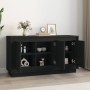 Aparador madera contrachapada negro 102x35x55 cm de vidaXL, Aparadores - Ref: Foro24-831886, Precio: 95,77 €, Descuento: %