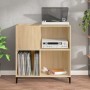 Scheibenschrank aus Sonoma-Eichensperrholz, 84,5 x 38 x 89 cm von vidaXL, CD- und DVD-Speicher - Ref: Foro24-832000, Preis: 8...