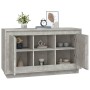 Aparador de madera contrachapada gris hormigón 102x35x60 cm de vidaXL, Aparadores - Ref: Foro24-831881, Precio: 100,99 €, Des...