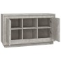 Aparador de madera contrachapada gris hormigón 102x35x60 cm de vidaXL, Aparadores - Ref: Foro24-831881, Precio: 100,99 €, Des...