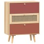 Sideboard with plywood drawers 60x30x75 cm by vidaXL, Lockers and storage cabinets - Ref: Foro24-352153, Price: 109,99 €, Dis...