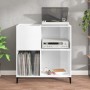 Glossy white plywood disc cabinet 84.5x38x89 cm by vidaXL, CD and DVD storage - Ref: Foro24-831999, Price: 86,90 €, Discount: %