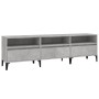 TV stand made of gray concrete plywood 150x30x44.5 cm by vidaXL, TV Furniture - Ref: Foro24-831921, Price: 92,43 €, Discount: %