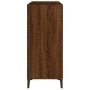 Mueble discos madera contrachapada roble marrón 84,5x38x89 cm de vidaXL, Almacenamiento para CD y DVD - Ref: Foro24-832004, P...