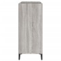 Mueble discos madera contrachapada gris Sonoma 84,5x38x89 cm de vidaXL, Almacenamiento para CD y DVD - Ref: Foro24-832003, Pr...