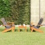 Adirondack 3-teiliges Gartenmöbel-Set aus Akazienholz von vidaXL, Gartensets - Ref: Foro24-3152135, Preis: 496,41 €, Rabatt: %