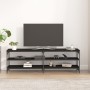 Black plywood TV cabinet 160x30x50 cm by vidaXL, TV Furniture - Ref: Foro24-826749, Price: 68,99 €, Discount: %