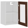 Hängevitrine braunes Eichenholz 40x31x60 cm von vidaXL, Küchenschränke - Ref: Foro24-826347, Preis: 39,03 €, Rabatt: %