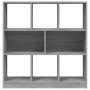 Estantería madera contrachapada gris Sonoma 97,5x29,5x100 cm de vidaXL, Librerías y estanterías - Ref: Foro24-826379, Precio:...