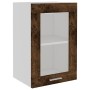 Hängevitrine aus geräuchertem Eichenholz 40x31x60 cm von vidaXL, Küchenschränke - Ref: Foro24-826345, Preis: 34,59 €, Rabatt: %