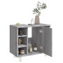 Sonoma gray plywood bathroom cabinet 60x32x53.5 cm by vidaXL, Bathroom furniture - Ref: Foro24-826373, Price: 51,88 €, Discou...