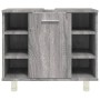 Armario de baño madera contrachapada gris Sonoma 60x32x53,5 cm de vidaXL, Muebles de baño - Ref: Foro24-826373, Precio: 51,88...