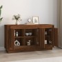 Sideboard aus braunem Eichensperrholz, 102 x 35 x 55 cm von vidaXL, Sideboards - Ref: Foro24-831892, Preis: 90,80 €, Rabatt: %