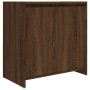 Oak brown plywood bathroom cabinet 60x33x61 cm by vidaXL, Bathroom furniture - Ref: Foro24-826359, Price: 38,36 €, Discount: %