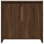 Oak brown plywood bathroom cabinet 60x33x61 cm by vidaXL, Bathroom furniture - Ref: Foro24-826359, Price: 38,36 €, Discount: %