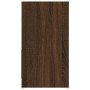 Oak brown plywood bathroom cabinet 60x33x61 cm by vidaXL, Bathroom furniture - Ref: Foro24-826359, Price: 38,36 €, Discount: %