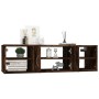 Smoked oak plywood wall shelf 102x30x29cm by vidaXL, Shelves and shelves - Ref: Foro24-826363, Price: 48,92 €, Discount: %