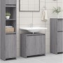 Gray Sonoma plywood bathroom cabinet 60x33x61 cm by vidaXL, Bathroom furniture - Ref: Foro24-826358, Price: 45,01 €, Discount: %