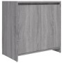 Armario de baño madera contrachapada gris Sonoma 60x33x61 cm de vidaXL, Muebles de baño - Ref: Foro24-826358, Precio: 45,01 €...