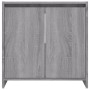 Armario de baño madera contrachapada gris Sonoma 60x33x61 cm de vidaXL, Muebles de baño - Ref: Foro24-826358, Precio: 45,01 €...