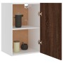 Hängender TV-Schrank aus braunem Eichenholz, 39,5 x 31 x 60 cm von vidaXL, Küchenschränke - Ref: Foro24-826350, Preis: 41,82 ...