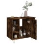 Badezimmerschrank Sperrholz geräucherte Eiche 60x32x53,5cm von vidaXL, Badezimmermöbel - Ref: Foro24-826372, Preis: 49,97 €, ...