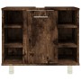 Badezimmerschrank Sperrholz geräucherte Eiche 60x32x53,5cm von vidaXL, Badezimmermöbel - Ref: Foro24-826372, Preis: 49,97 €, ...