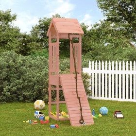 Children's playhouse with Douglas fir wood climbing wall by vidaXL, Swings and play structures - Ref: Foro24-3155811, Price: ...